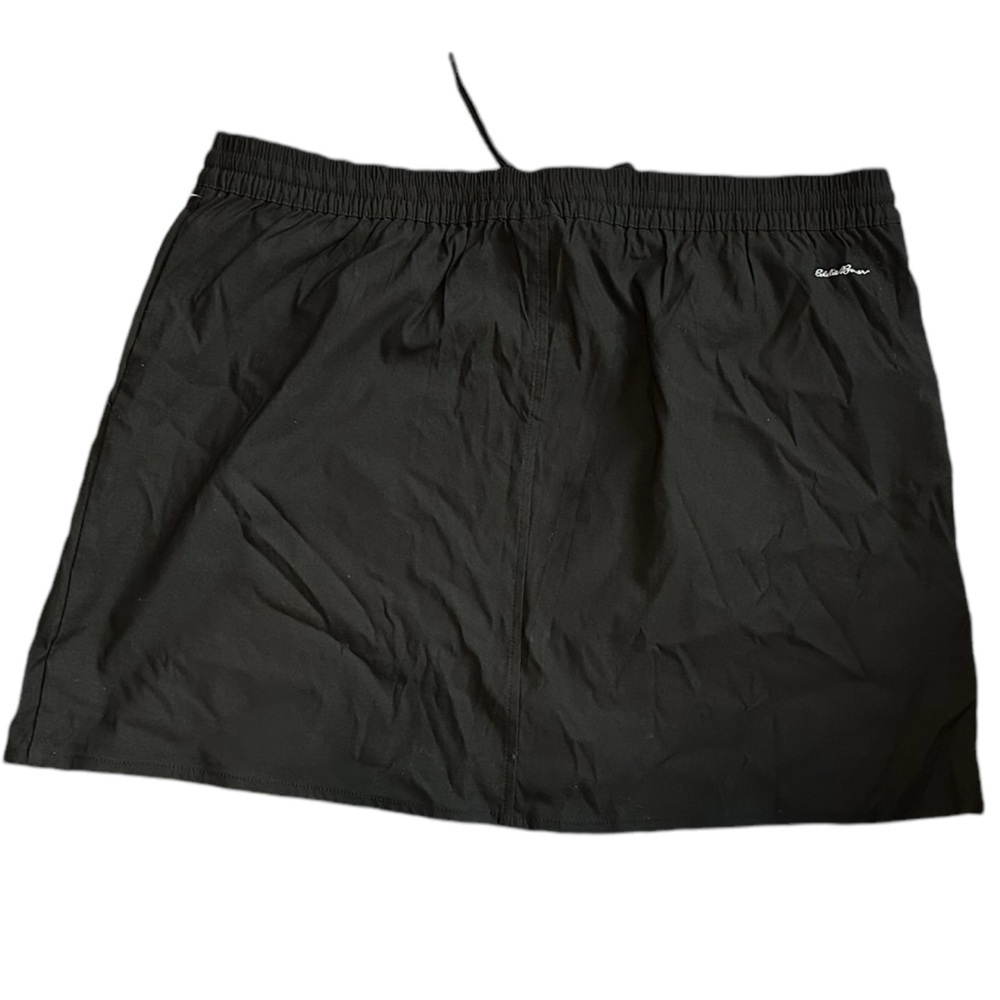 NEW Eddie Bauer Ladies' Tulip Hem Skort Black - Size L - Picture 7 of 12